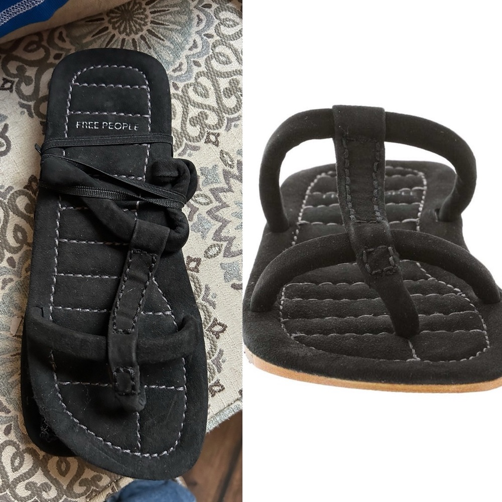 Free People Haden black sandal❤️ NWOT - Picture 7 of 7